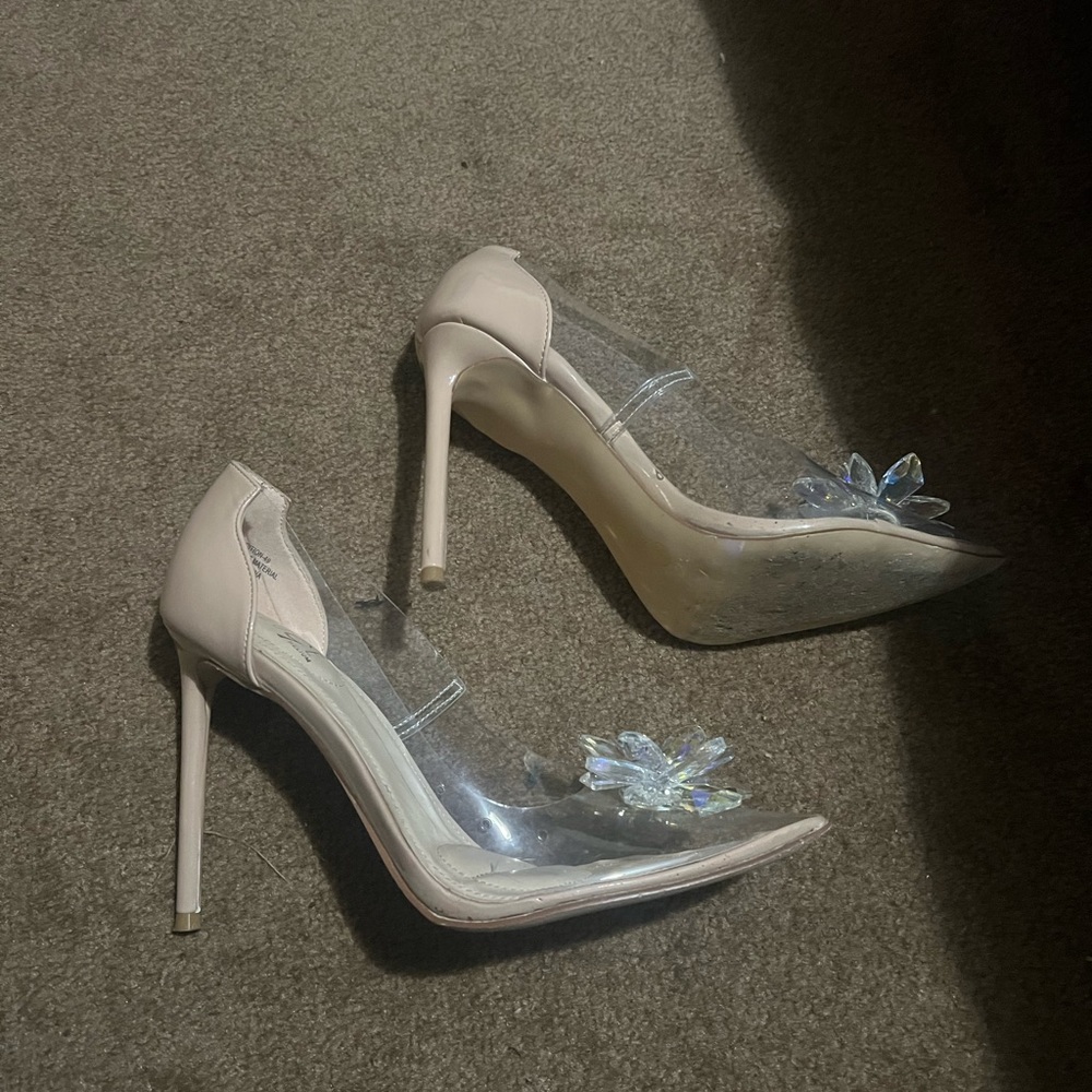 Sparkly heels